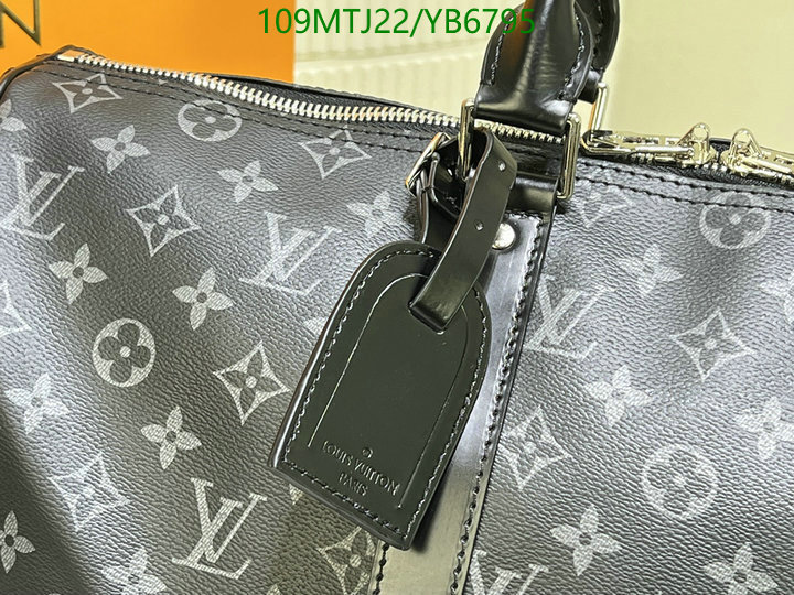 LV Bags-(4A)-Keepall BandouliRe 45-50-,Code: YB6795,$ 142USD
