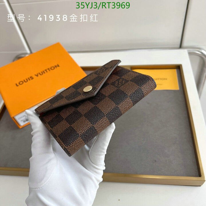 LV Bag-(4A)-Wallet- Cod8: RT3969 $ 46USD