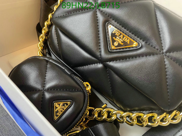 Prada Bag-(4A)-Diagonal-,Code: LB715,$ 116USD