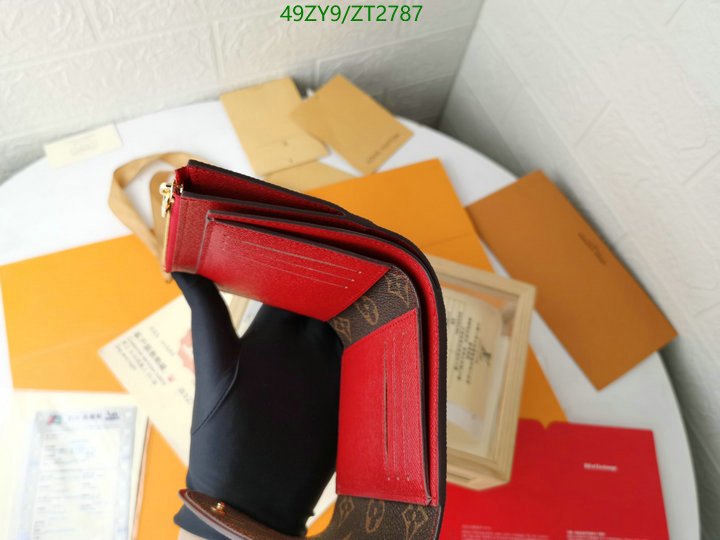 LV Bags-(4A)-Wallet-,Code: ZT2787,$ 64USD