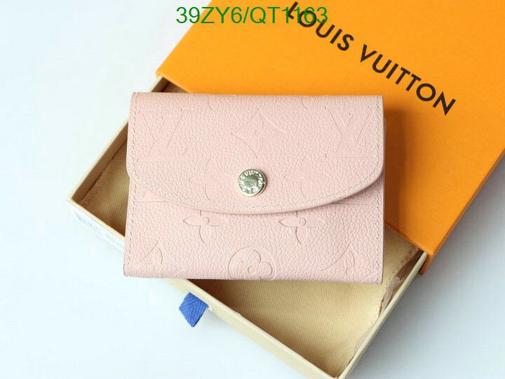 LV Bag-(4A)-Wallet- Code: QT1163 $ 51USD