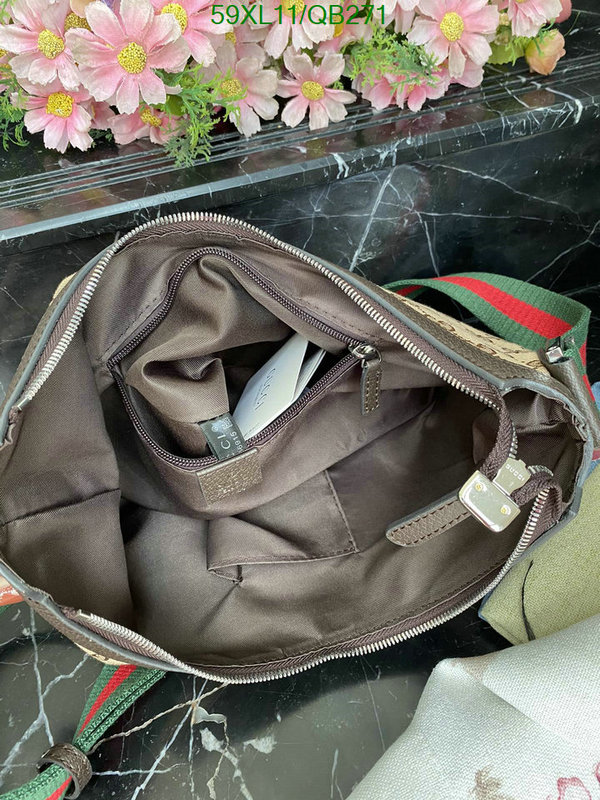 Gucci Bag-(4A)-Diagonal- Code: QB271 $ 77USD