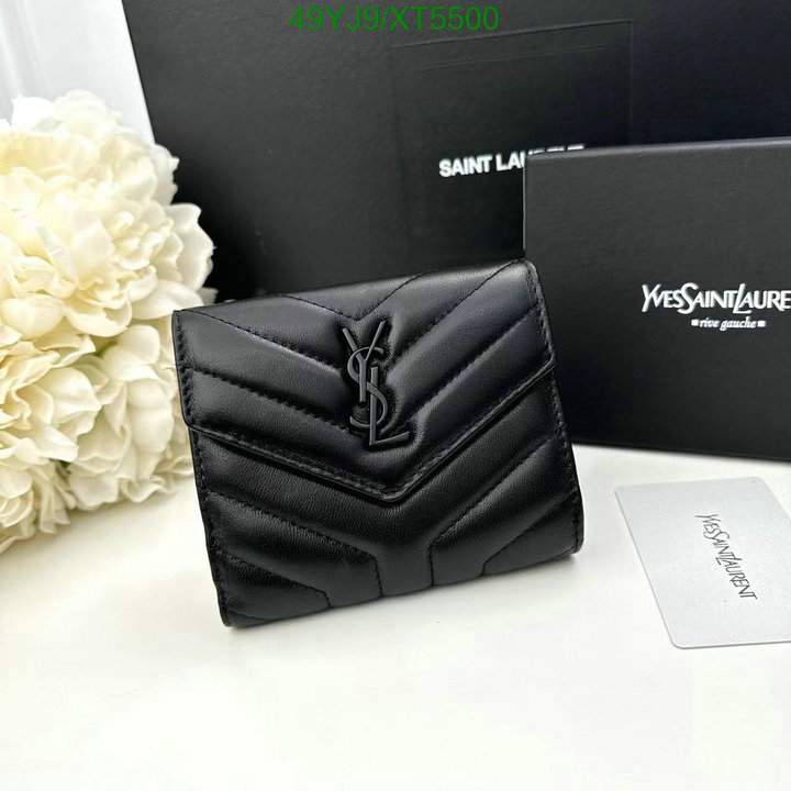 YSL Bag-(4A)-Wallet-,Code: XT5500,$ 64USD