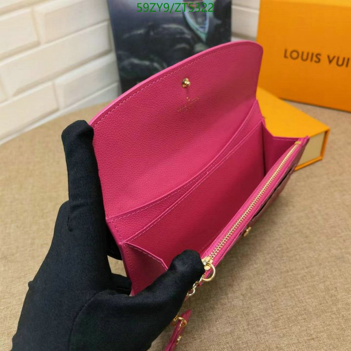 LV Bags-(4A)-Wallet-,Code: ZT5322,$ 77USD
