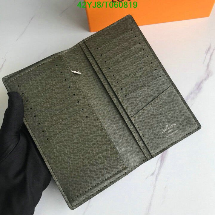 LV Bags-(4A)-Wallet-,Code: T060819,$ 55USD