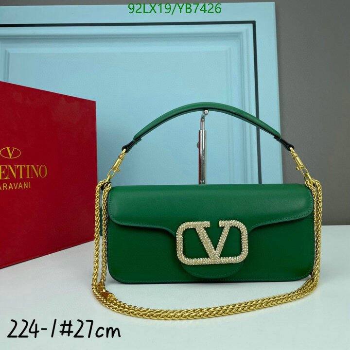 Valentino Bag-(4A)-LOC-V Logo ,Code: YB7426,$ 120USD