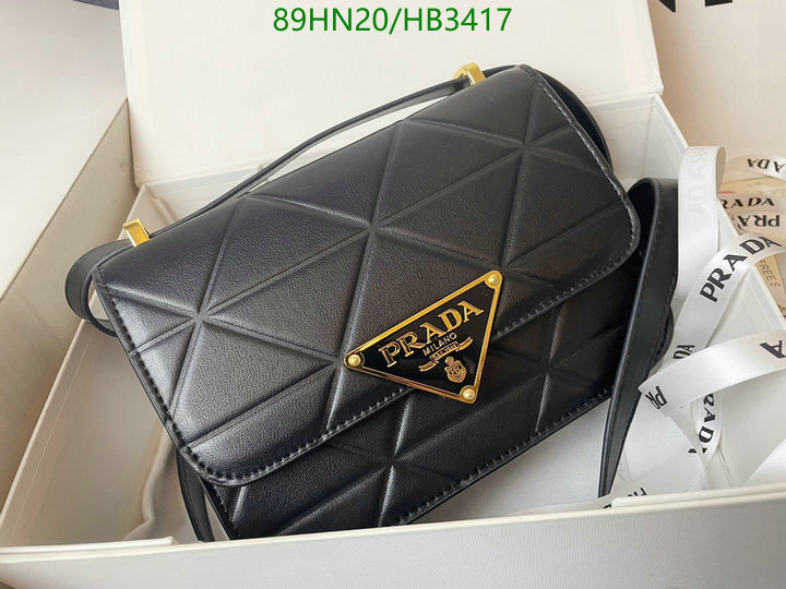Prada Bag-(4A)-Diagonal- Code: HB3417 $ 116USD