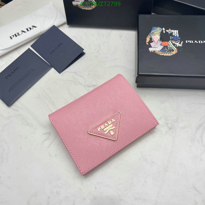 Prada Bag-(4A)-Wallet- Code: ZT2799 $ 59USD