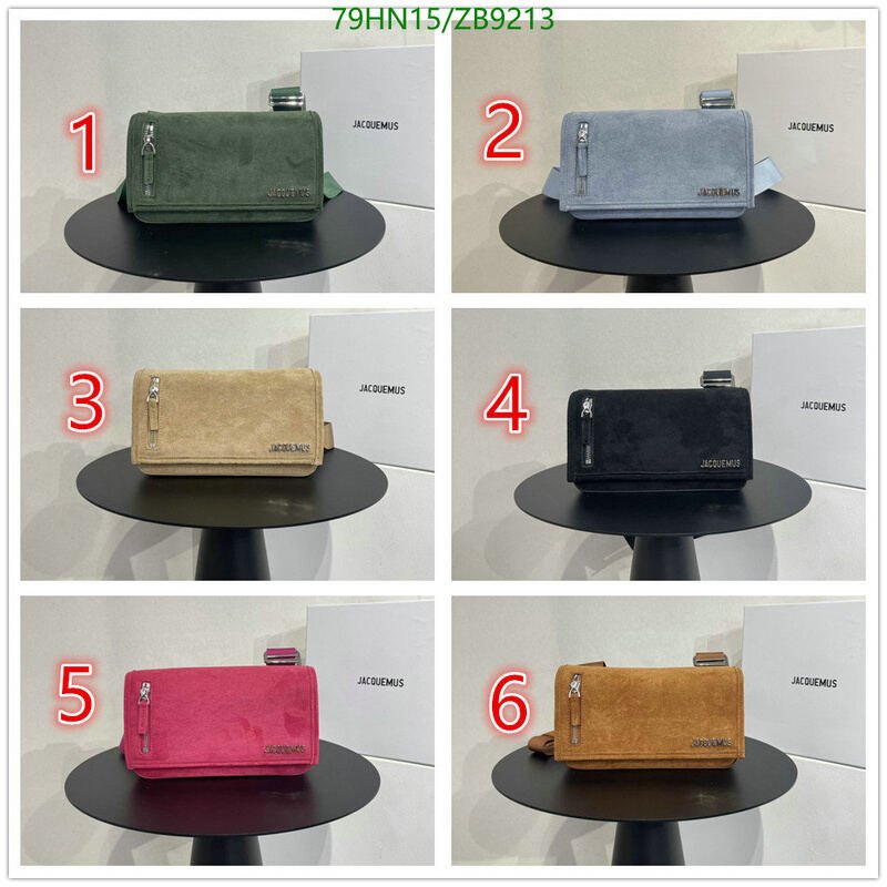 Jacquemus Bag-(4A)-Diagonal-,Code: ZB9213,$ 103USD