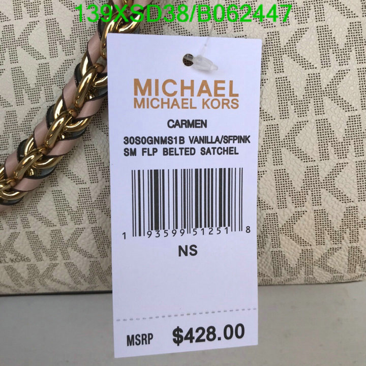 Michael Kors Bag-(4A)-Handbag-,Code: B062447,$ 181USD