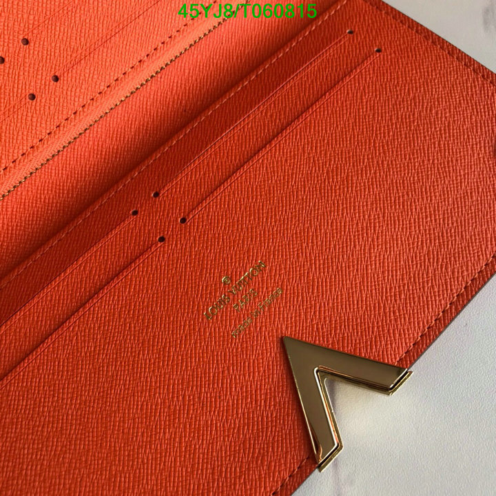 LV Bags-(4A)-Wallet-,Code: T060815,$ 55USD