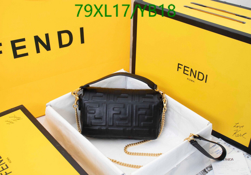Fendi Bag-(4A)-Baguette-,Code: YB18,$ 103USD