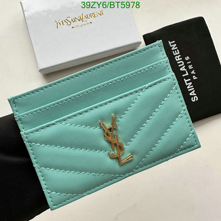 YSL Bag-(4A)-Wallet- Code: BT5978 $ 51USD
