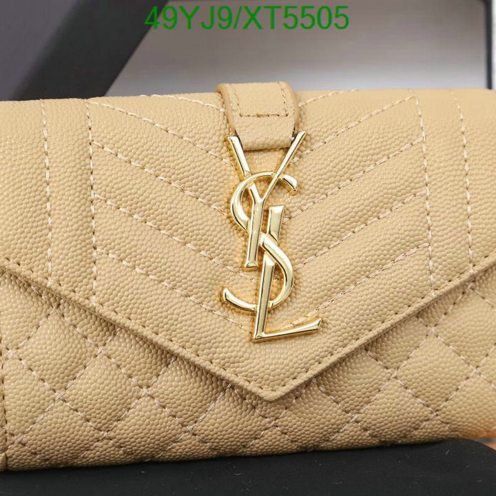 YSL Bag-(4A)-Wallet-,Code: XT5505,$ 64USD
