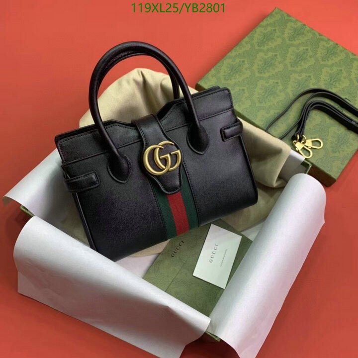 Gucci Bag-(4A)-Diagonal-,Code: YB2801,$ 155USD