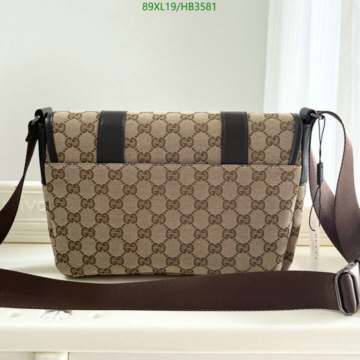 Gucci Bag-(4A)-Diagonal-,Code: HB3581,$ 116USD