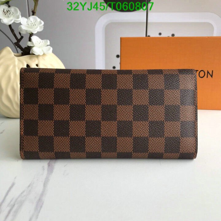 LV Bags-(4A)-Wallet-,Code: T060807,$ 42USD
