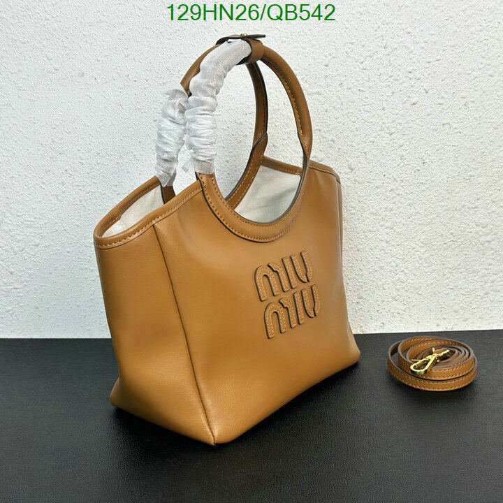 Miu Miu Bag-(4A)-Handbag- Code: QB542