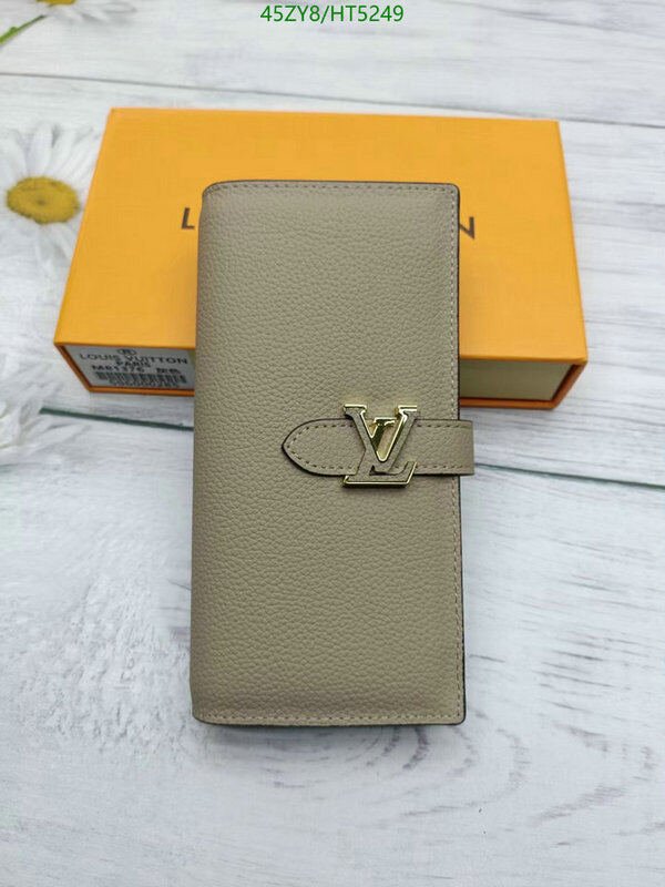 LV Bags-(4A)-Wallet-,Code: HT5249,$ 59USD