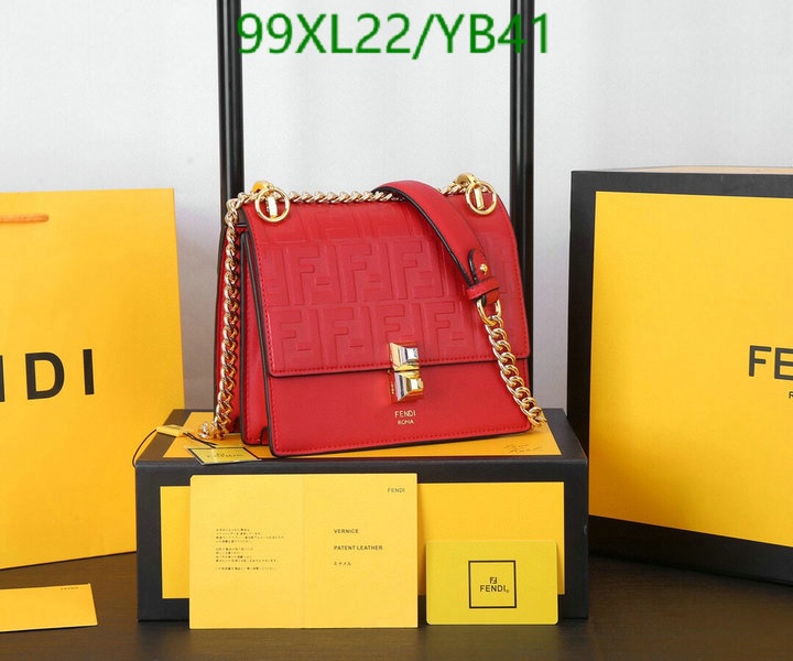 Fendi Bag-(4A)-Diagonal-,Code: YB41,$ 129USD