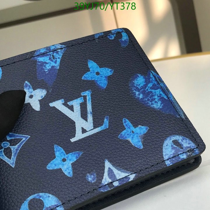 LV Bags-(4A)-Wallet-,Code: YT378,$ 51USD