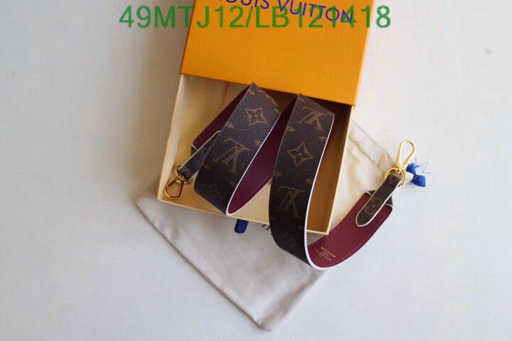 LV Bags-(4A)-Shoulder Strap-,Code: LB121418,$ 64USD