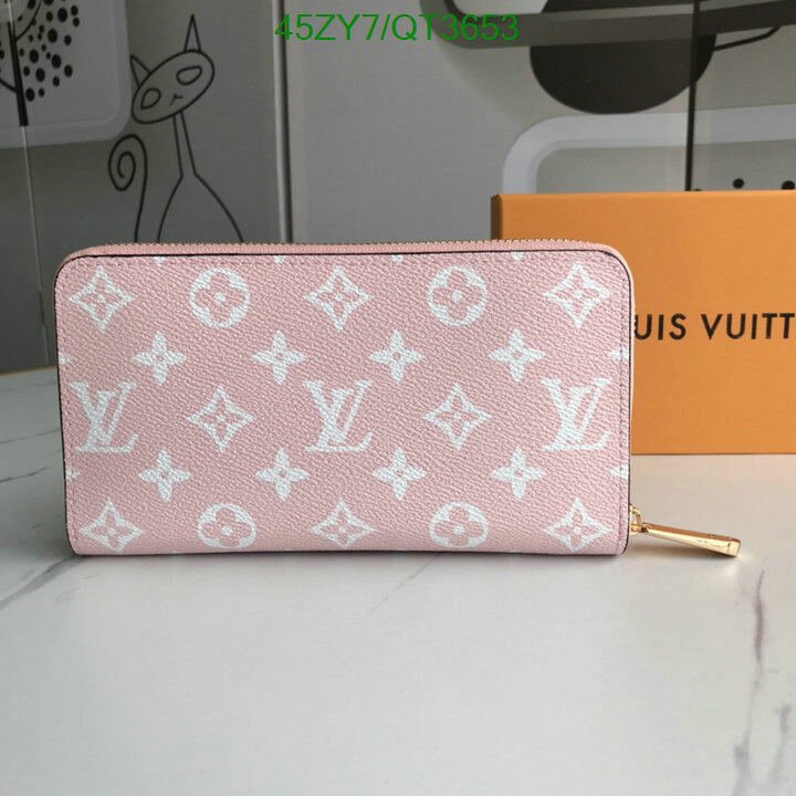 LV Bag-(4A)-Wallet- Code: QT3653 $ 59USD