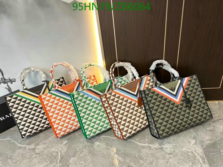 Prada Bag-(4A)-Handbag- Code: ZB6064 $ 124USD