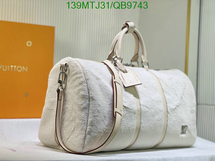 LV Bag-(4A)-Keepall BandouliRe 45-50- Code: QB9743 $ 181USD
