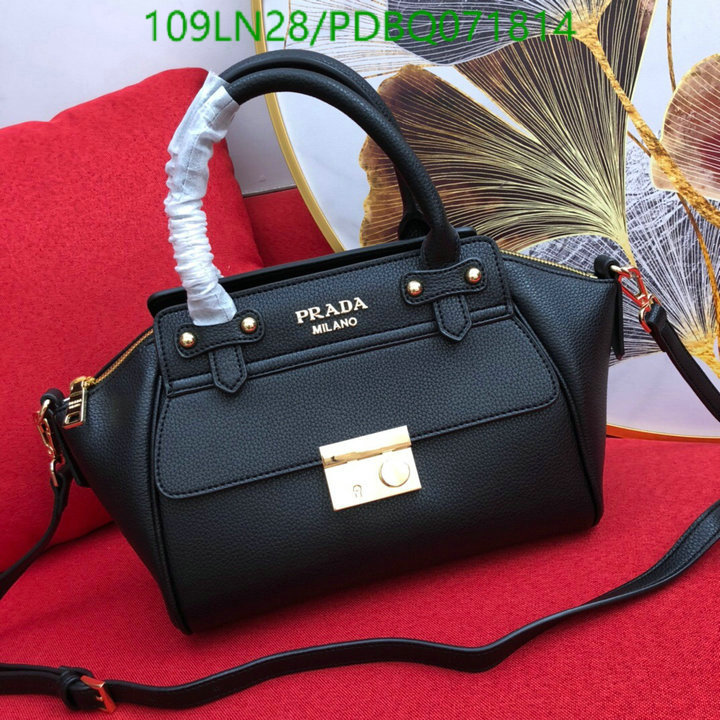 Prada Bag-(4A)-Handbag-,Code:PDBQ071814,$ 142USD