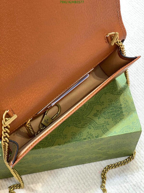 Gucci Bag-(4A)-Diagonal-,Code: HB3577,$ 103USD
