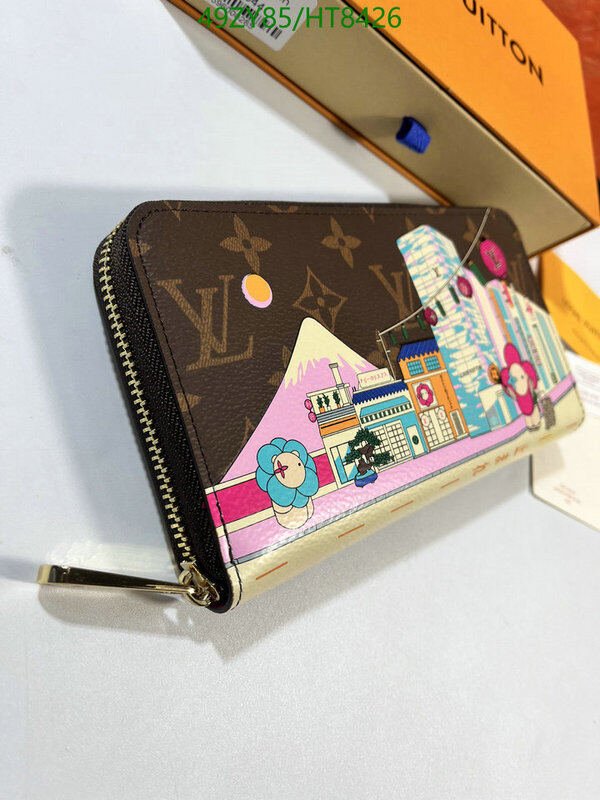 LV Bags-(4A)-Wallet-,Code: HT8426,$ 64USD