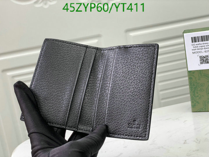 Gucci Bag-(4A)-Wallet-,Code: YT411,$ 59USD