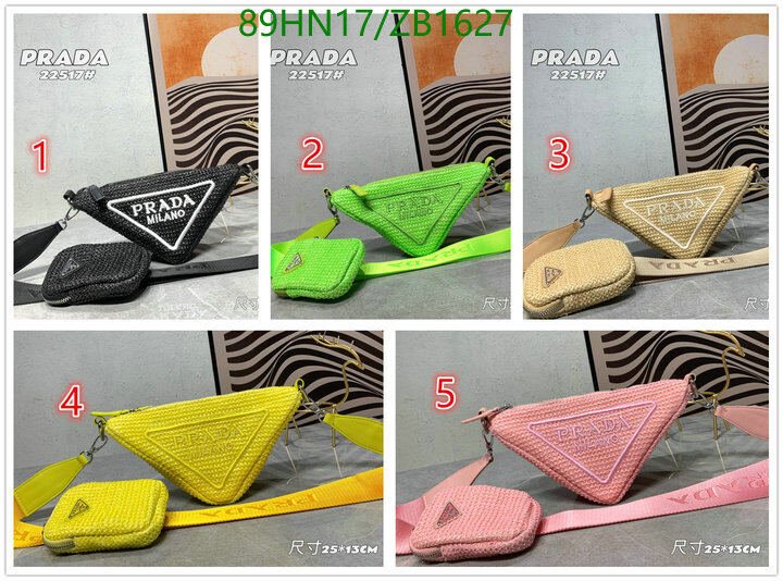 Prada Bag-(4A)-Triangle- Code: ZB1627 $ 116USD