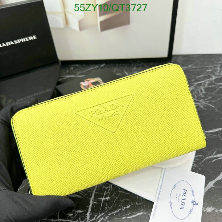 Prada Bag-(4A)-Wallet- Code: QT3727 $ 72USD