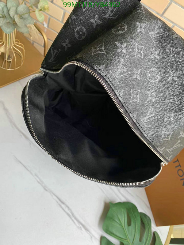LV Bags-(4A)-Backpack-,Code: YB4962,$ 129USD