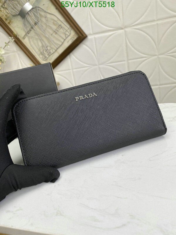 Prada Bag-(4A)-Wallet- Code: XT5518 $ 72USD