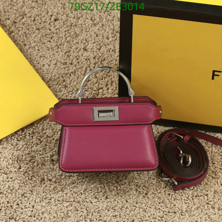 Fendi Bag-(4A)-Diagonal-,Code: ZB3014,$ 103USD
