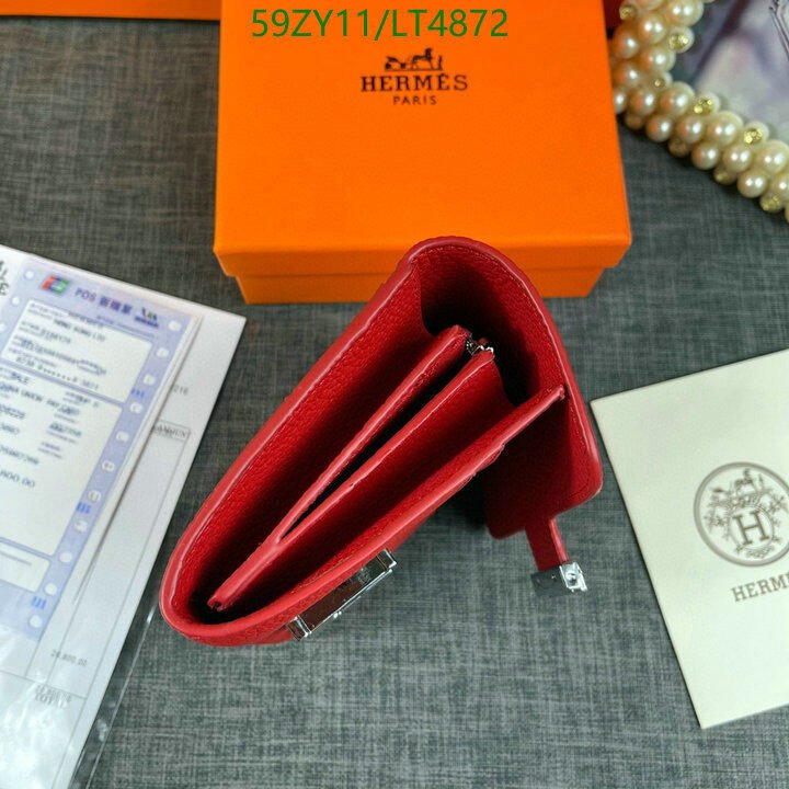 Hermes Bag-(4A)-Wallet-,Code: LT4872,$ 77USD