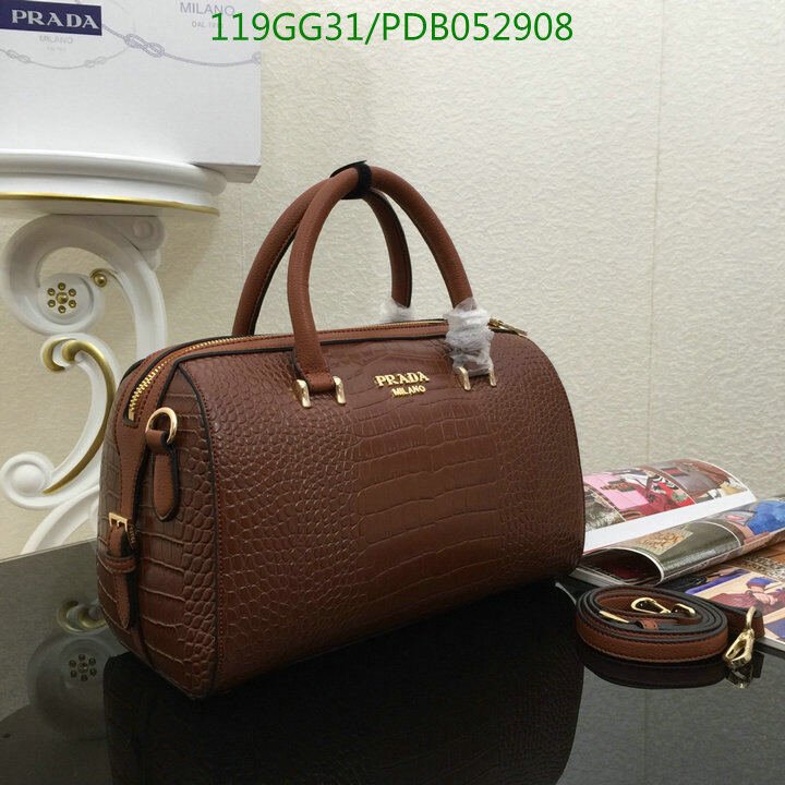 Prada Bag-(4A)-Handbag-,Code: PDB052908,$ 155USD