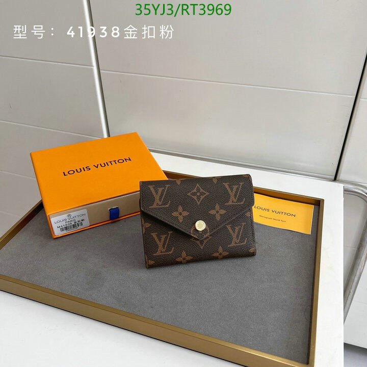 LV Bag-(4A)-Wallet- Cod8: RT3969 $ 46USD