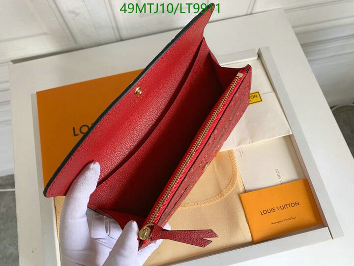 LV Bags-(4A)-Wallet-,Code: LT9911,$ 64USD