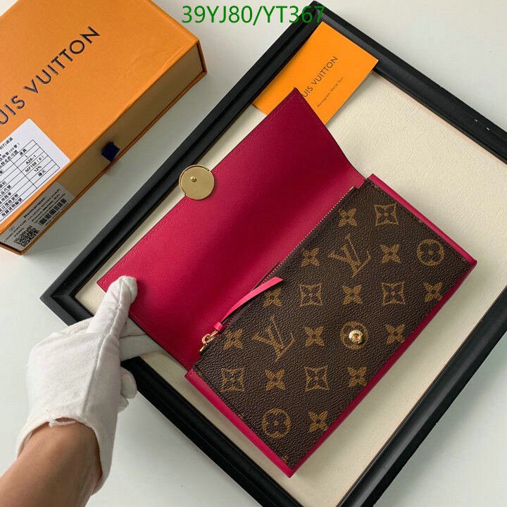 LV Bags-(4A)-Wallet-,Code: YT367,$ 51USD