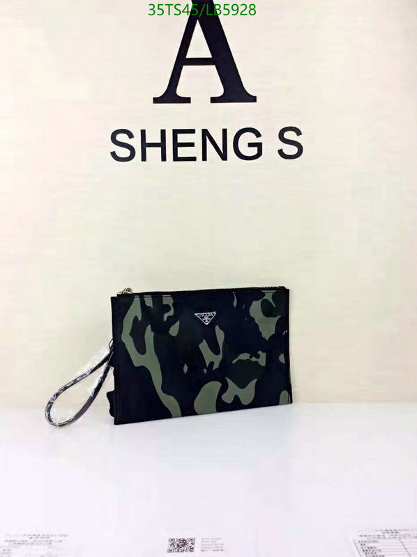 Prada Bag-(4A)-Clutch- Code: LB5928 $ 46USD