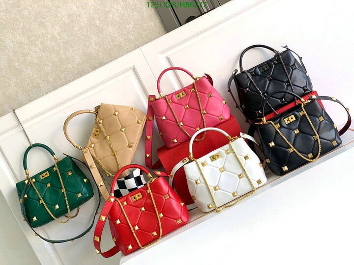 Valentino Bag-(4A)-Roman Stud-,Code: HB6277,$ 163USD