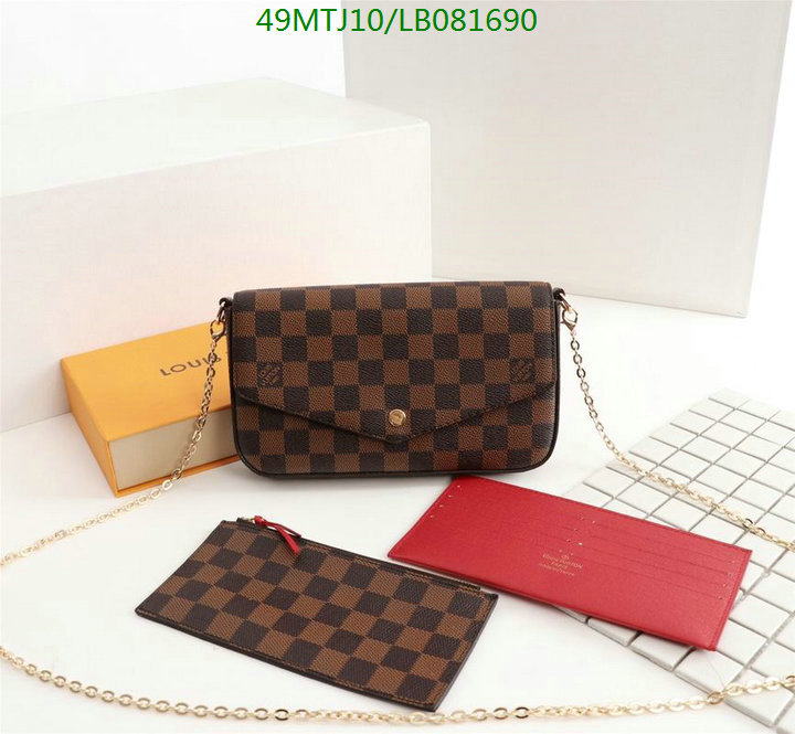 LV Bags-(4A)-Pochette MTis Bag-Twist-,Code: LB081690,$ 64USD
