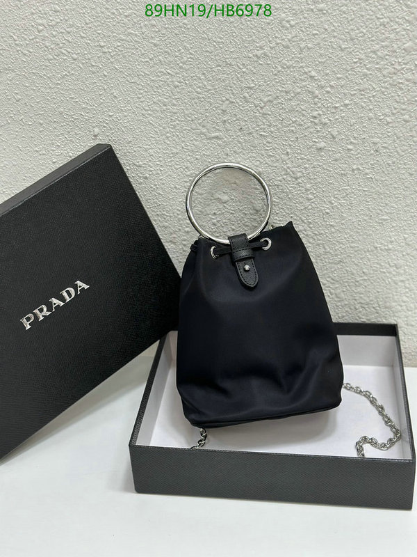 Prada Bag-(4A)-Bucket Bag- Code: HB6978 $ 116USD