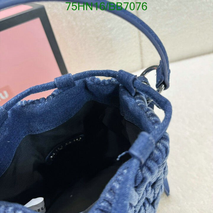 Miu Miu Bag-(4A)-Crossbody- Code: BB7076 $ 98USD