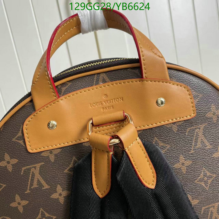 LV Bags-(4A)-Backpack-,Code: YB6624,$ 168USD