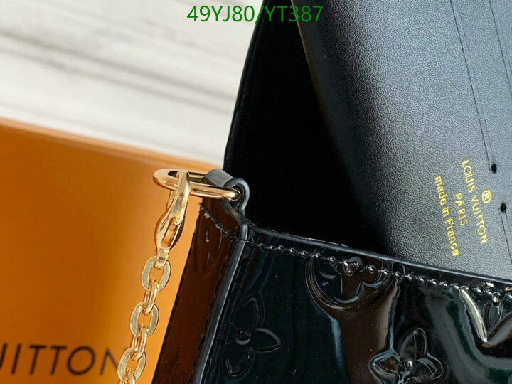 LV Bags-(4A)-Wallet-,Code: YT387,$ 64USD